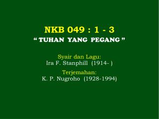 NKB 049 : 1 - 3