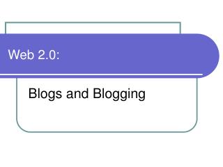 Web 2.0:
