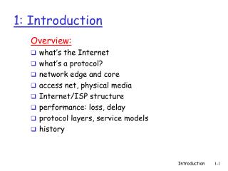 1: Introduction