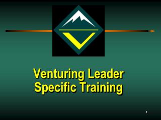 Venturing Leader Specific Training