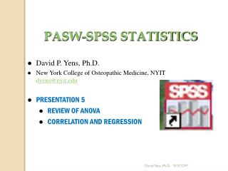 PASW-SPSS STATISTICS