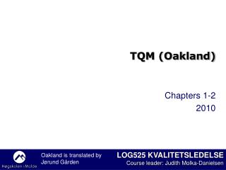 TQM (Oakland)