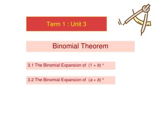 Term 1 : Unit 3