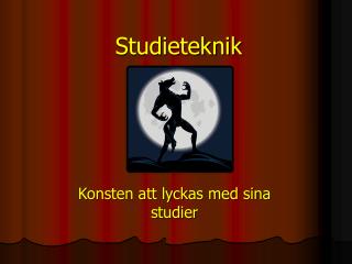 Studieteknik