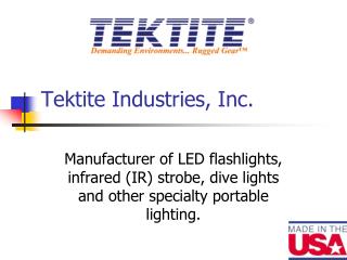 Tektite Industries, Inc.