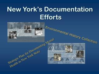 New York’s Documentation Efforts