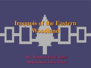 Iroquois of the Eastern Woodland