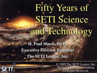 Fifty Years of SETI Science and Technology