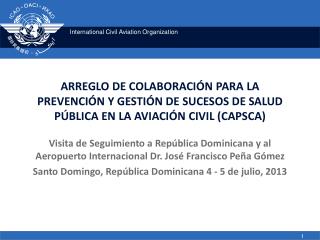 Principales Eventos de Salud Pública Posteriores a 1950