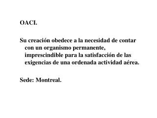 OACI.