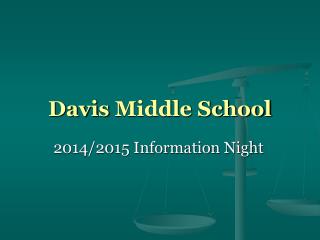 Davis Middle School