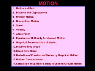 MOTION