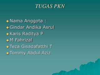 TUGAS PKN