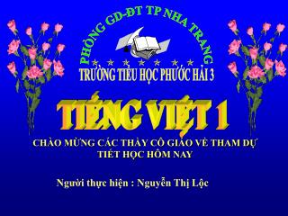 PHÒNG GD-ĐT TP NHA TRANG