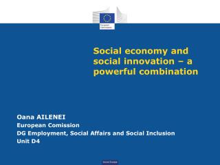 Social economy and social innovation – a powerful combination