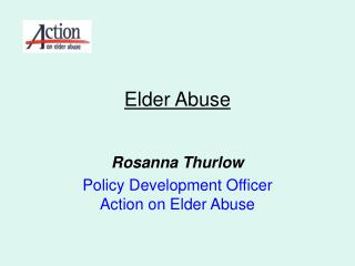 Elder Abuse