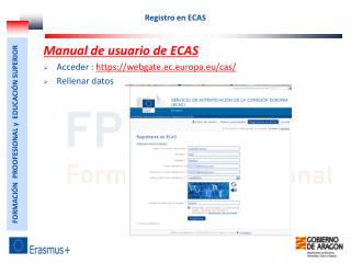 Registro en ECAS