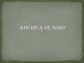 America de Nord