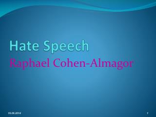 Hate Speech
