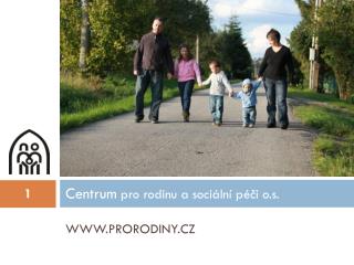 Centrum pro rodinu a sociální péči o.s.