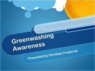 Greenwashing Awareness