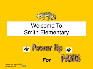 Welcome To Smith Elementary