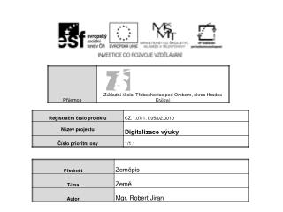 ZEMĚPIS PRO 6. ROČNÍK Učebnice FRAUS