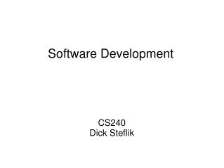 Software Development