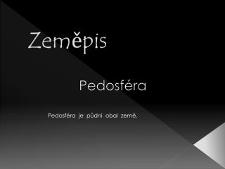 Zeměpis