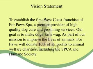 Vision Statement