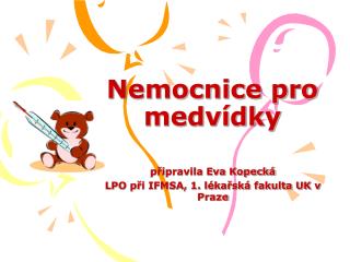 Nemocnice pro medvídky