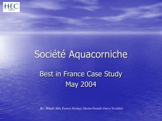 Société Aquacorniche