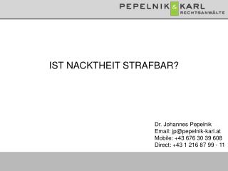 IST NACKTHEIT STRAFBAR?