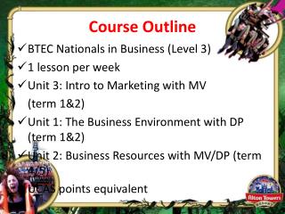 Course Outline
