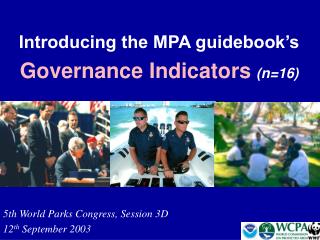 Introducing the MPA guidebook’s Governance Indicators (n=16)