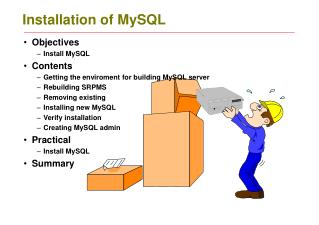 Installation of MySQL