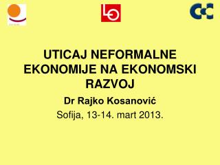 UTICAJ NEFORMALNE EKONOMIJE NA EKONOMSKI RAZVOJ