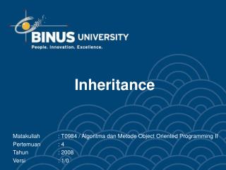 Inheritance