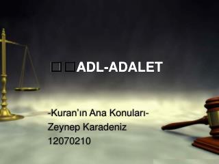 ADL-ADALET