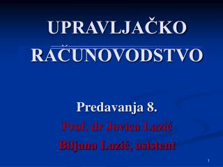 III SISTEM OBRAČUNA PO STVARNIM TROŠKOVIMA