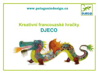 Kreativní francouzské hračky DJECO