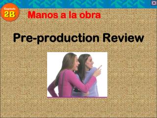 Pre-production Review