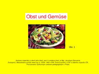 Obst und Gemüse