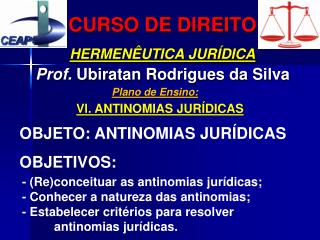 CURSO DE DIREITO