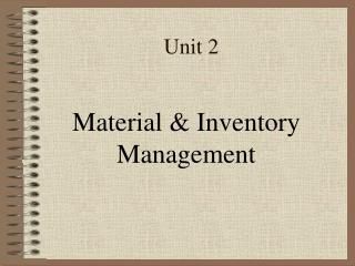 Unit 2