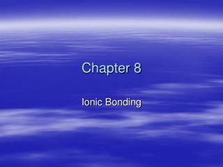 Chapter 8