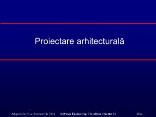 Proiectare arhitecturală