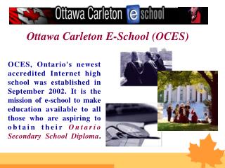 Ottawa Carleton E-School (OCES)
