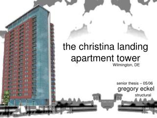 the christina landing apartment tower