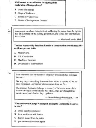 Social Studies OCCT prep